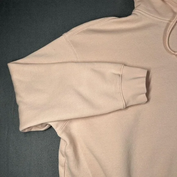 Nike Hoodie Womens XL Pink Pullover Sweatshirt Swoosh Logo Fleece DJ7668-864 - Picture 4 of 10